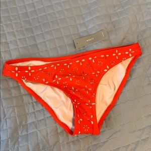 Jcrew laser cut bikini bottom